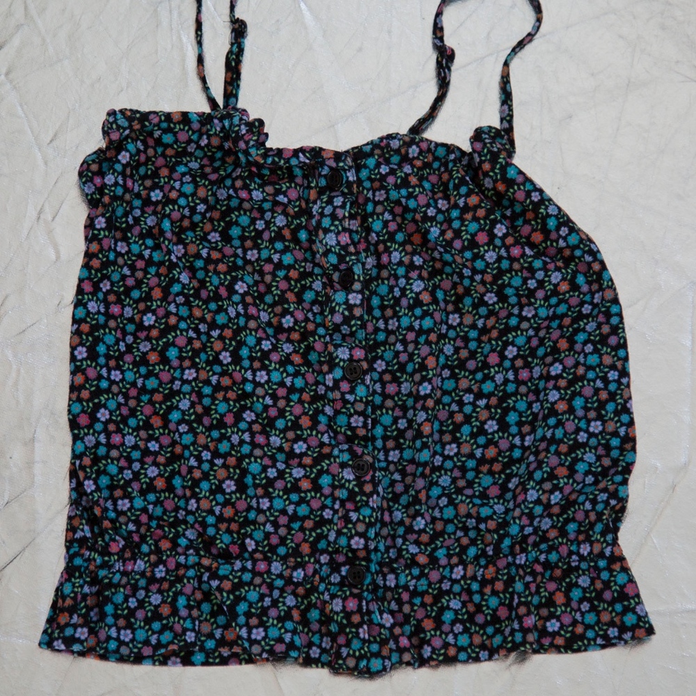 Floral Crop Top Small